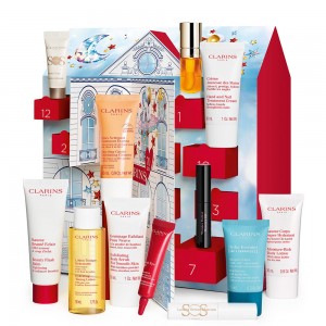 Clarins 12 Day Holiday Calendar Gift Set